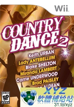 鄉村舞蹈 2 Country Dance 2 PAL WII(歐版)(DVD版)